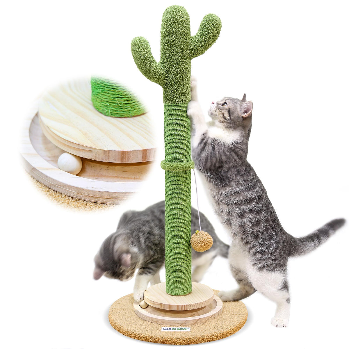 Scratcher Boasts a Cactus-Shaped